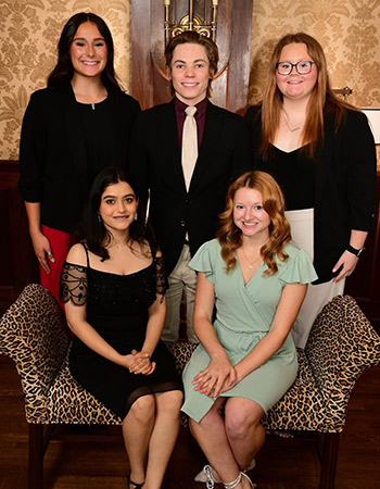 The 2025-26 Coe College Clark Merit Scholars excel across the academic spectrum